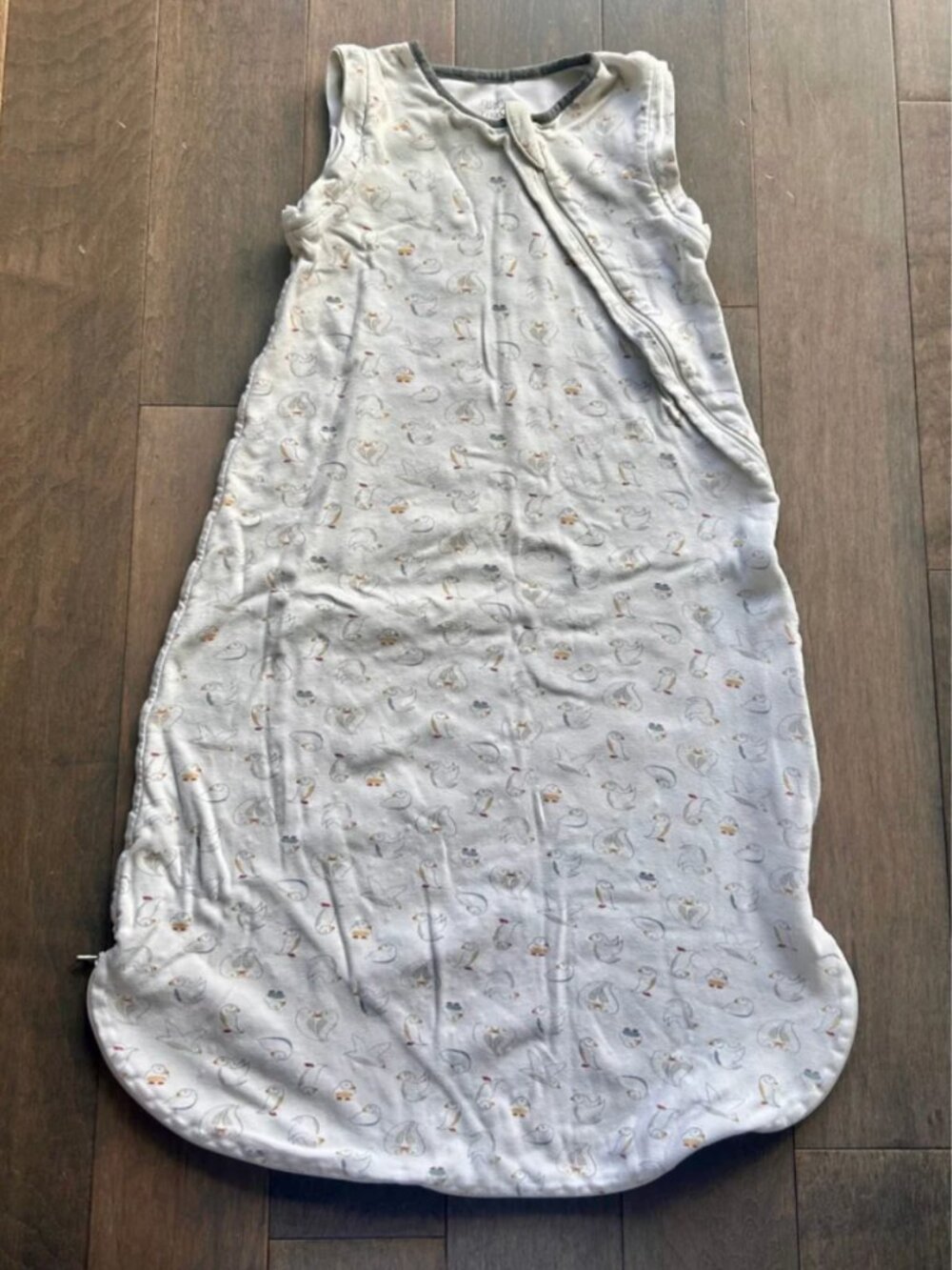 Nest Designs Puffin Print Organic Cotton Sleep Sack | Baby Toddler |Size L 100cm